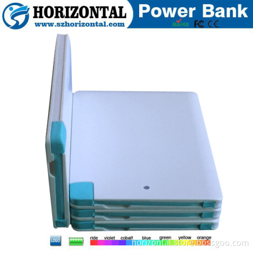 2500mah super slim credit card power bank mobile battery power bank factory wholesale